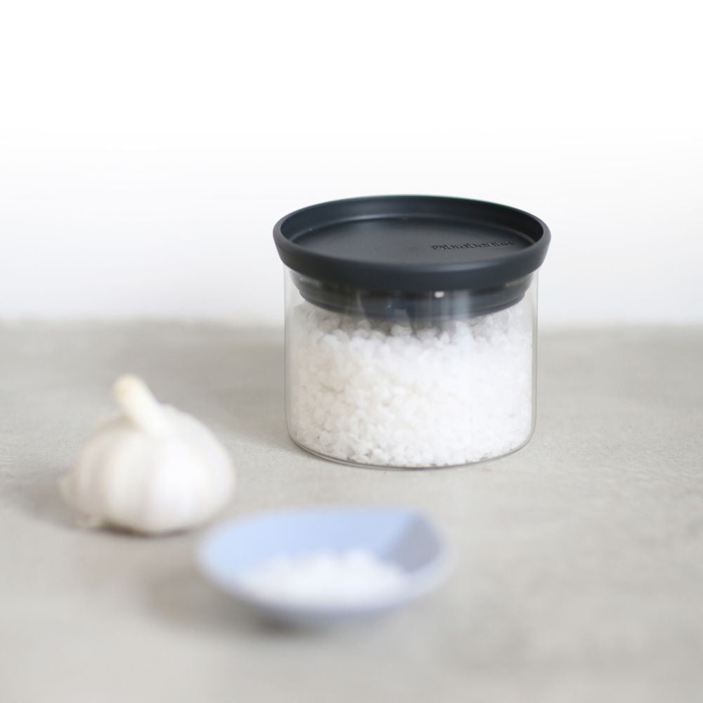 Stackable Glass Jar, 0.3 litre - Dark Grey at Brabantia GH