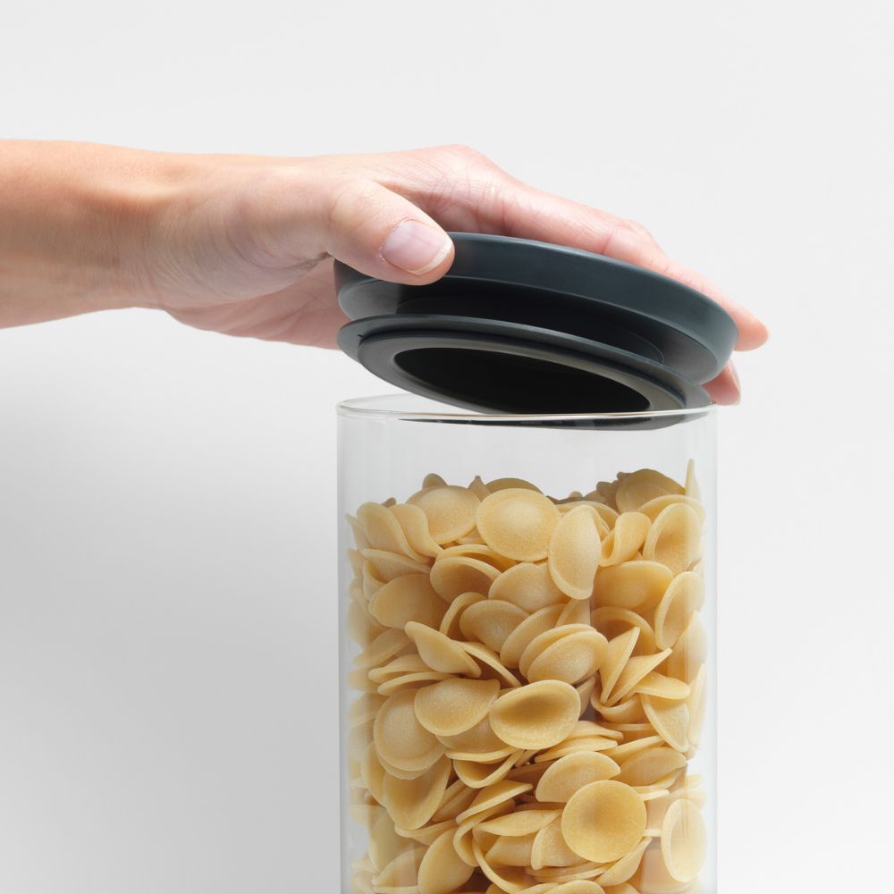 Stackable Glass Jar, 0.3 litre - Dark Grey at Brabantia GH