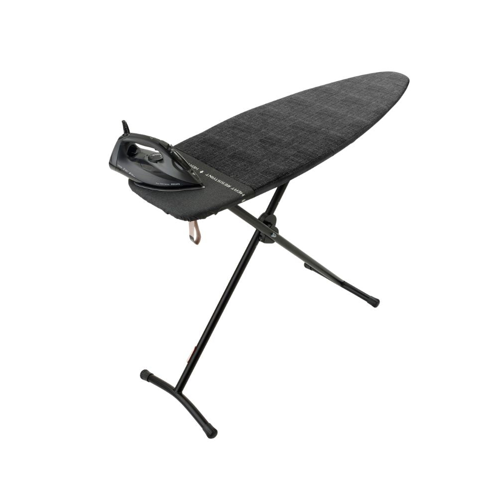 Steam & Ironing Board D, 135x45 cm, HRPZ - Denim Black at Brabantia GH