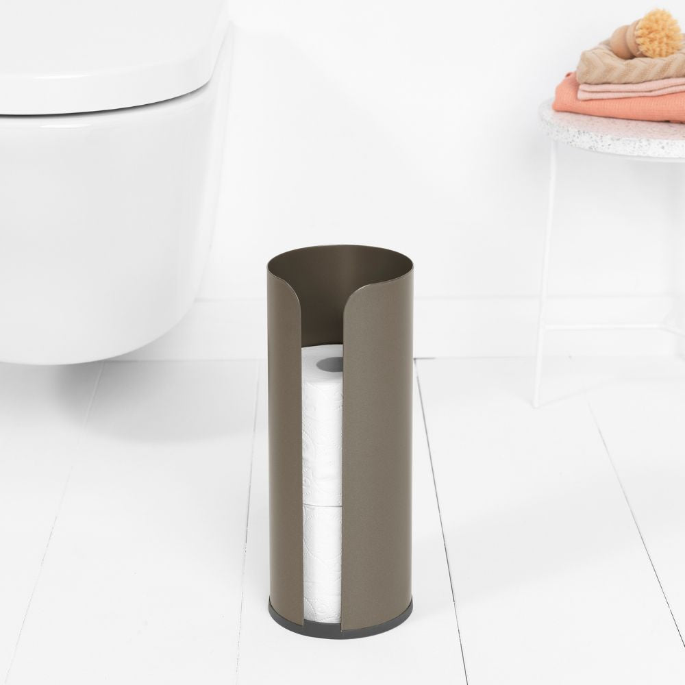 Toilet Accessory Set, ReNew, Set of 3 - Platinum at Brabantia GH