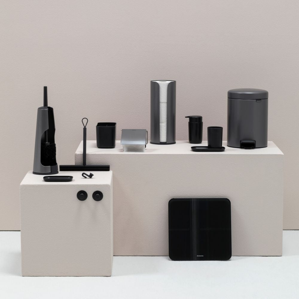 Toilet Accessory Set, ReNew, Set of 3 - Platinum at Brabantia GH