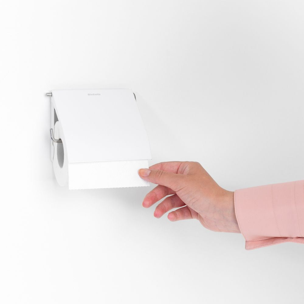 Toilet Accessory Set, ReNew, Set of 3 - White at Brabantia GH