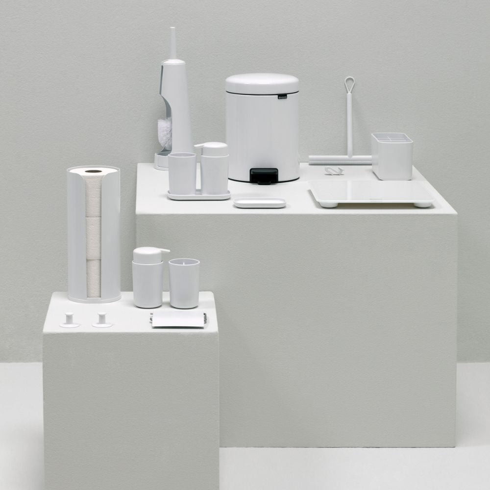 Toilet Accessory Set, ReNew, Set of 3 - White at Brabantia GH