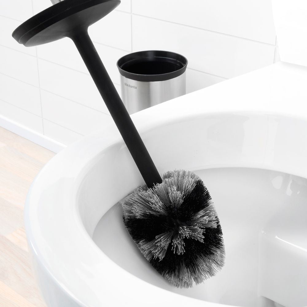Toilet Brush and Holder, Profile - Matt Steel at Brabantia GH