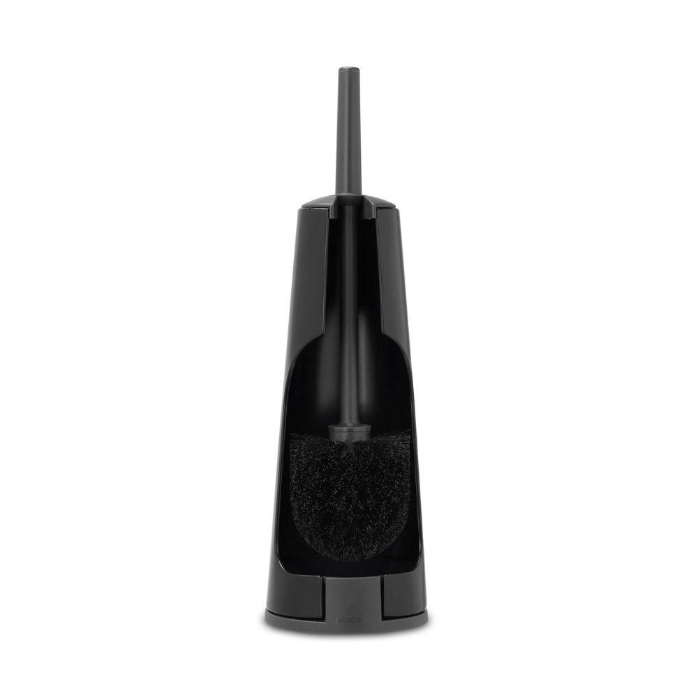 Toilet Brush and Holder, ReNew - Matt Black at Brabantia GH