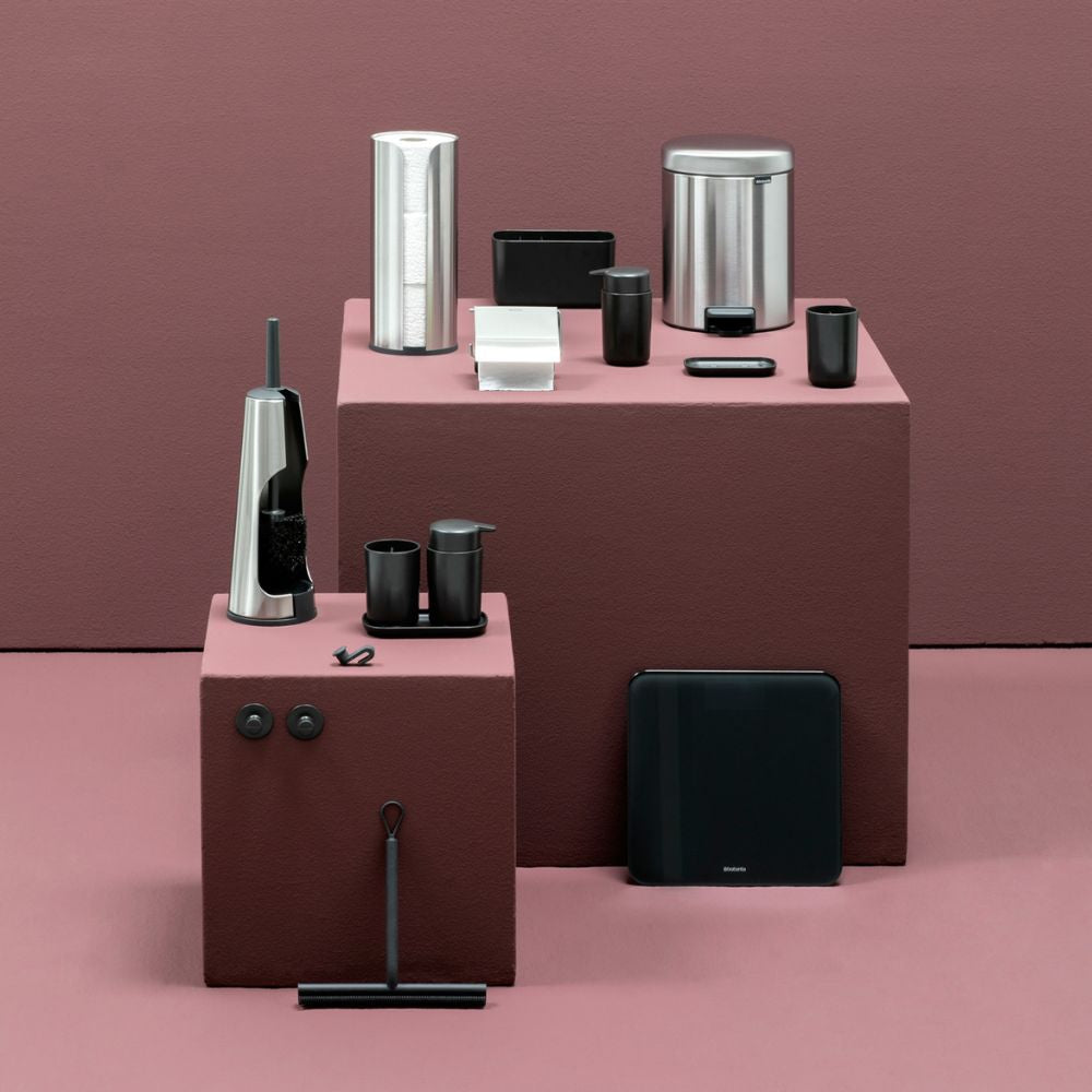 Toilet Brush and Holder, ReNew- Matt Steel at Brabantia GH