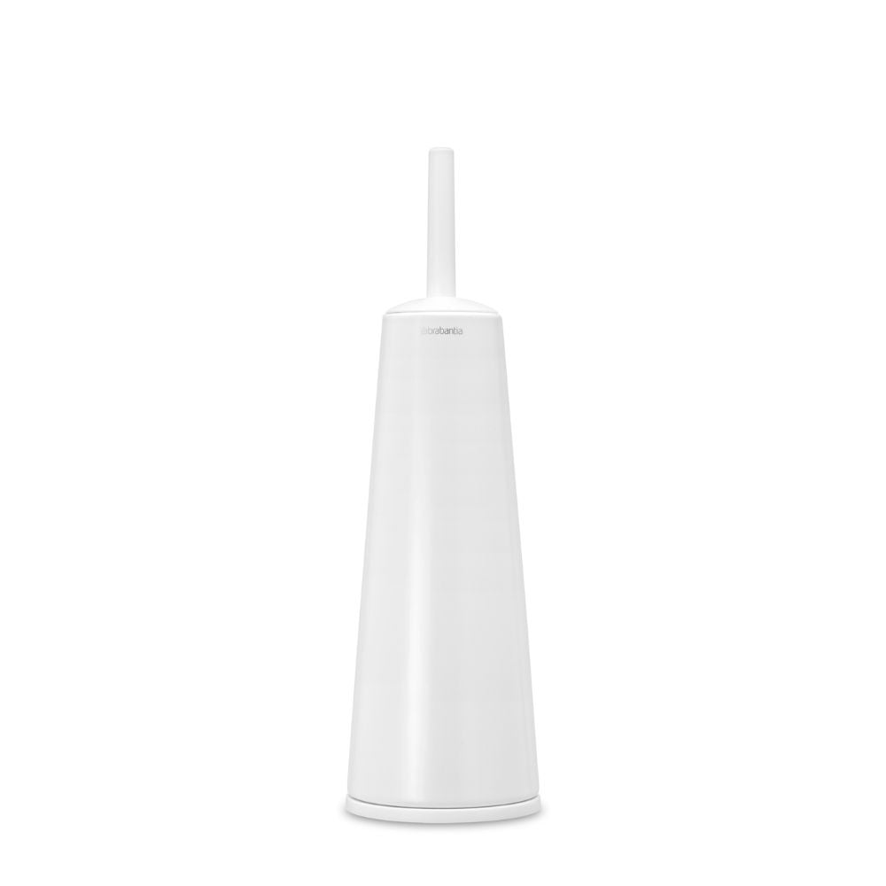 Toilet Brush and Holder, ReNew - White at Brabantia GH