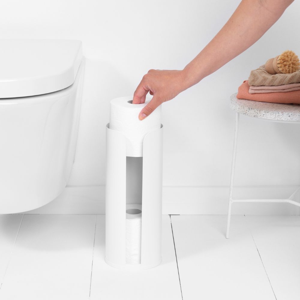 Toilet Roll Dispenser, ReNew - White at Brabantia GH