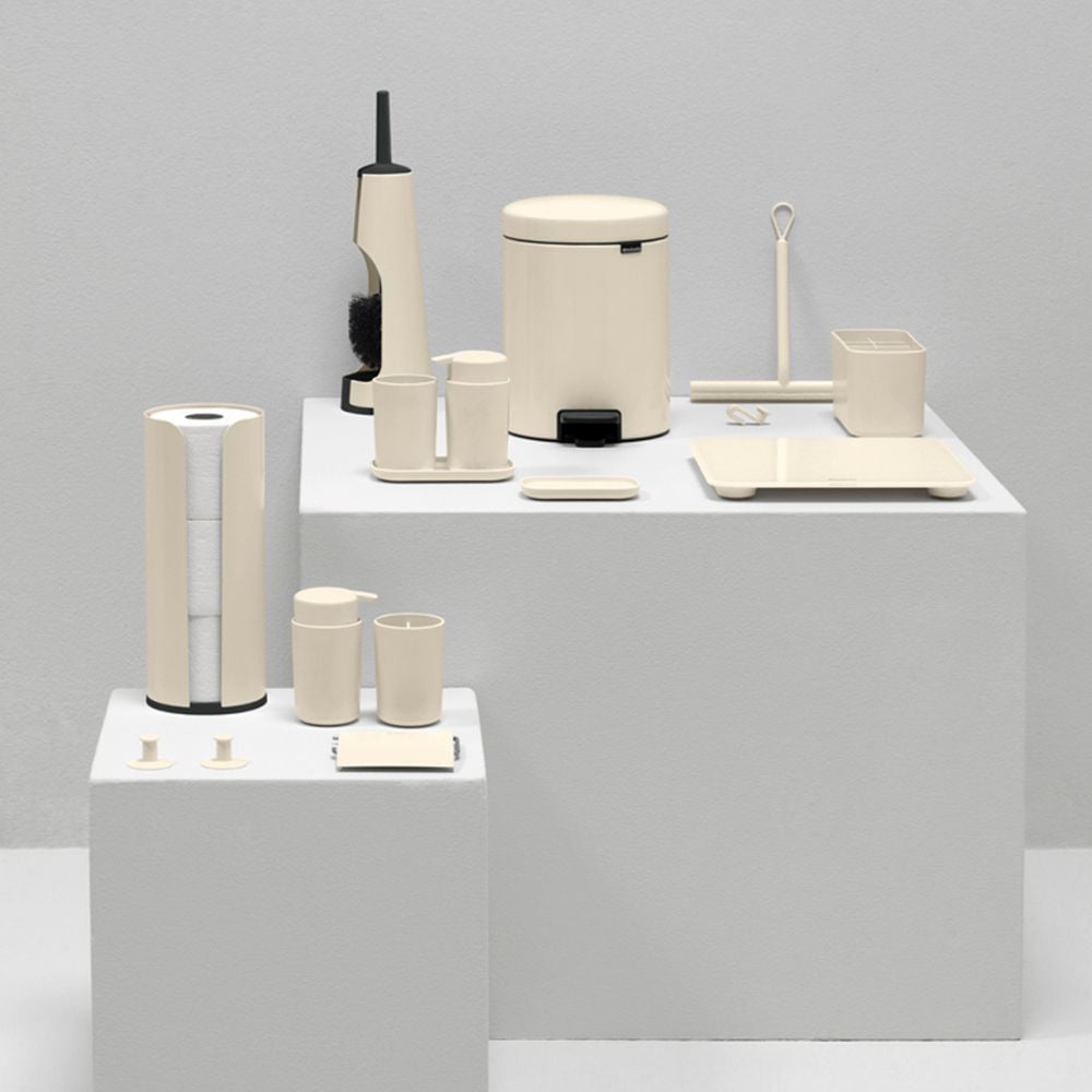 Toilet Roll Dispenser, ReNew, for 3 spare rolls - Soft Beige at Brabantia GH
