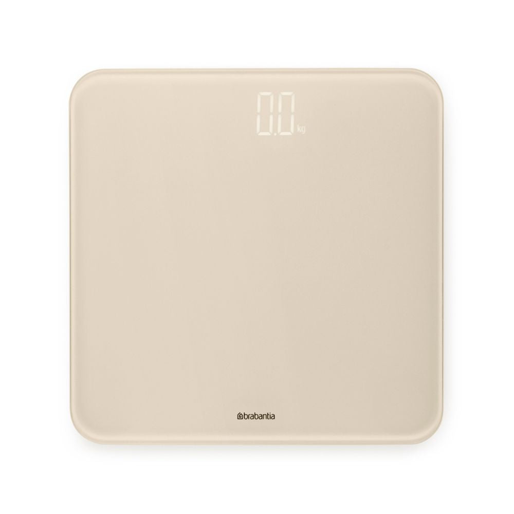 Bathroom Scales, ReNew, battery Powered - Soft Beige at Brabantia GH 