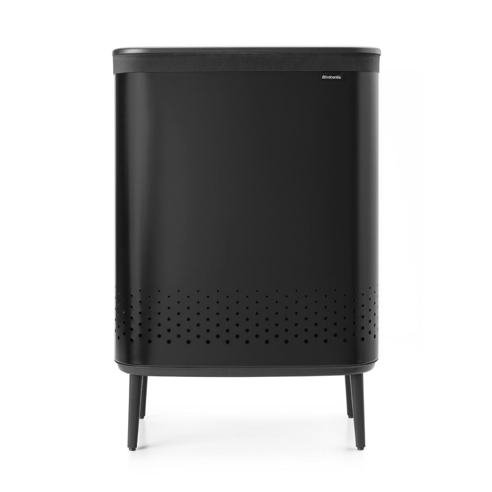 Bo Laundry Bin Hi, 2 x 45 litre - Matt Black at Brabantia GH