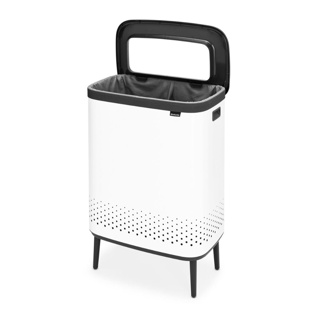 Bo Laundry Bin Hi, 2 x 45 litre - White at Brabantia GH
