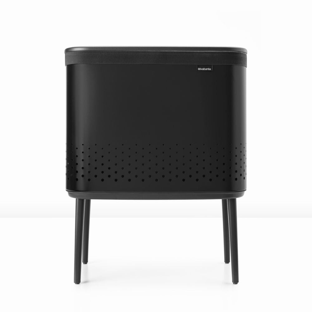 Bo Laundry Bin, 60 litre - Matt Black at Brabantia GH
