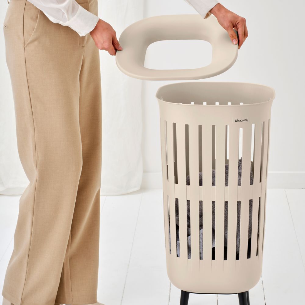 Collect-It Laundry Basket Hi 55L - Soft Beige at Brabantia GH