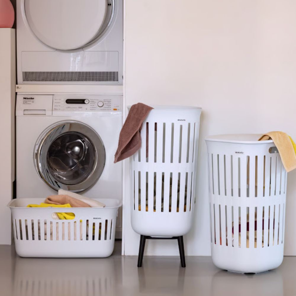 Collect-It Laundry Basket Hi 55L - White at Brabantia GH