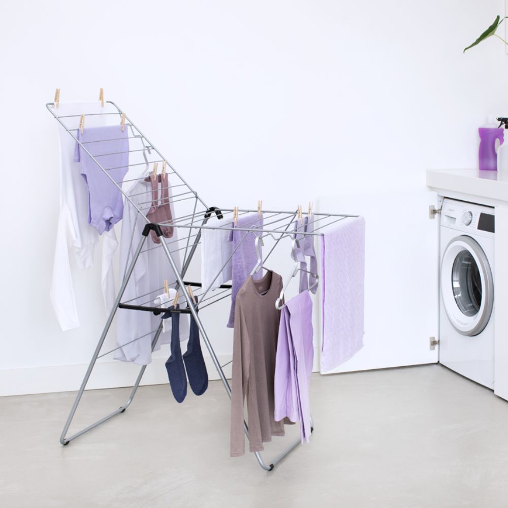 HangOn Drying Rack, 20 metres - Metallic Grey at Brabantia GH