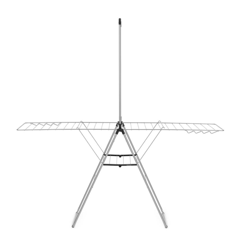 HangOn Drying Rack, 25 metres with rod - Metallic Grey at Brabantia GH