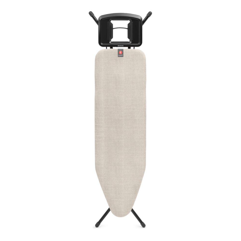 Ironing Board B, 124x38 cm, Solid Steam Iron Rest - Denim Grey at Brabantia GH