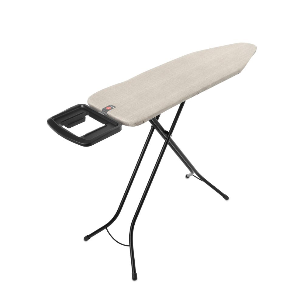 Ironing Board B, 124x38 cm, Solid Steam Iron Rest - Denim Grey at Brabantia GH