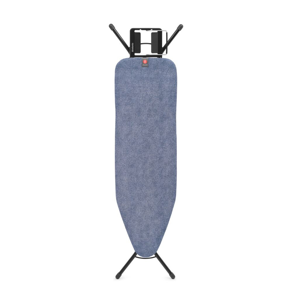 Ironing Board B, 124x38 cm, Steam Iron Rest - Denim Blue at Brabantia GH