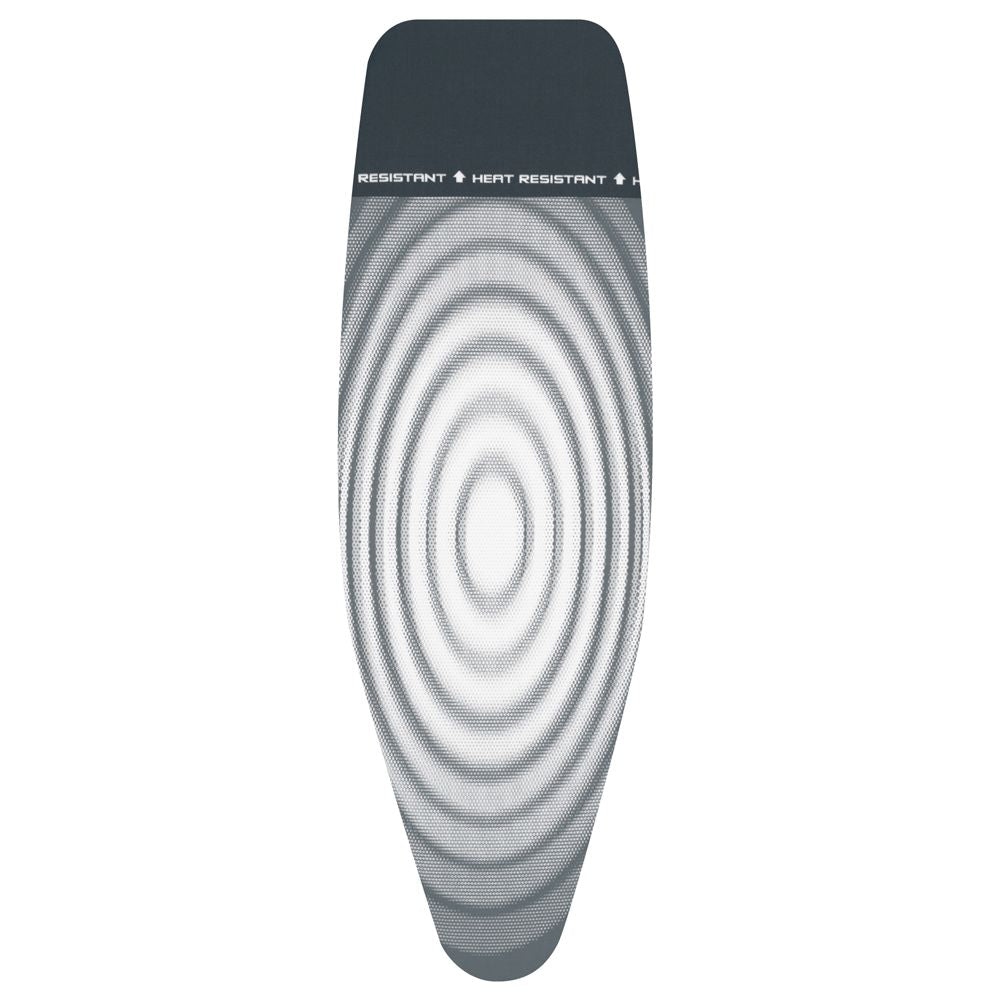 Ironing Board Cover B, 124 x 38 cm, Top Layer - Titan Oval at Brabantia GH