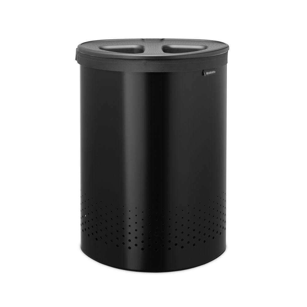 Laundry Bin, 55 litre, Selector - Matt Black at Brabantia GH