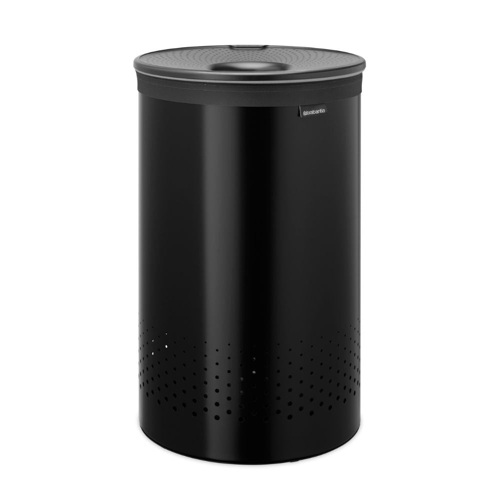 Laundry Bin, 60 litre - Matt Black at Brabantia GH