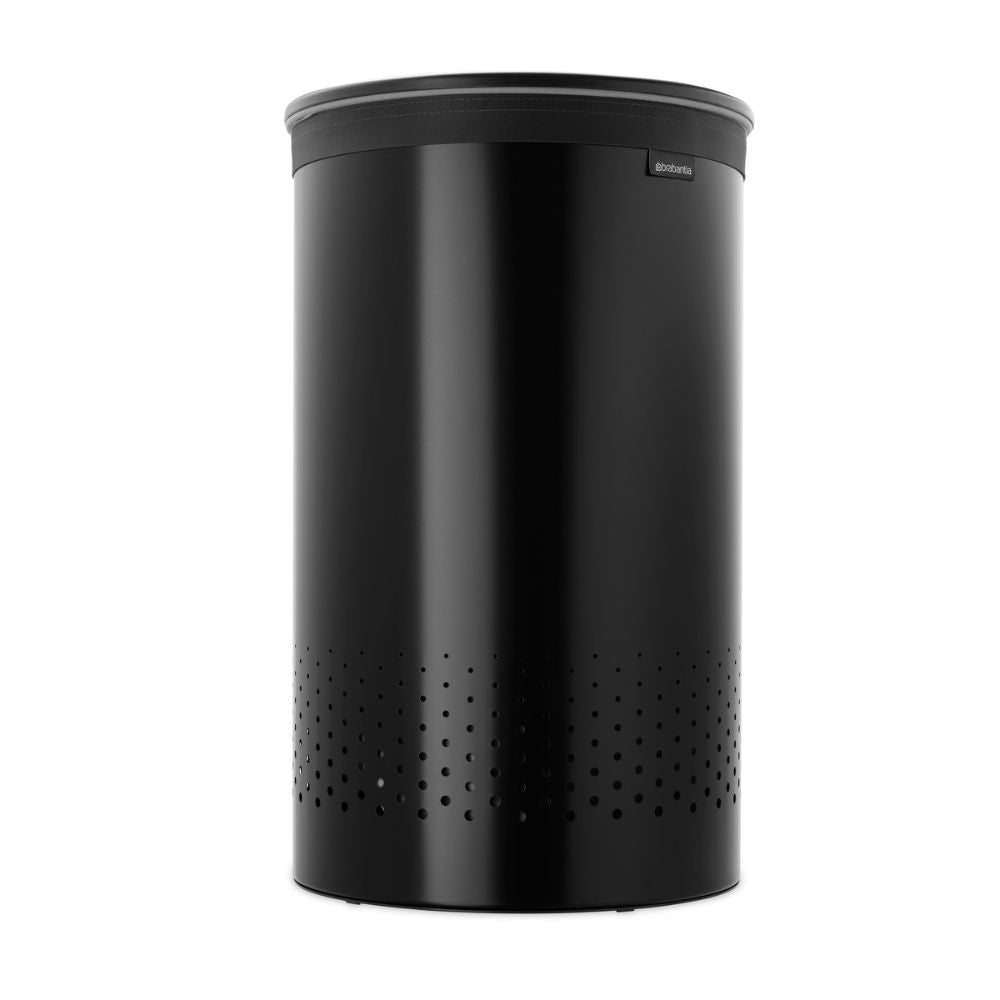 Laundry Bin, 60 litre - Matt Black at Brabantia GH