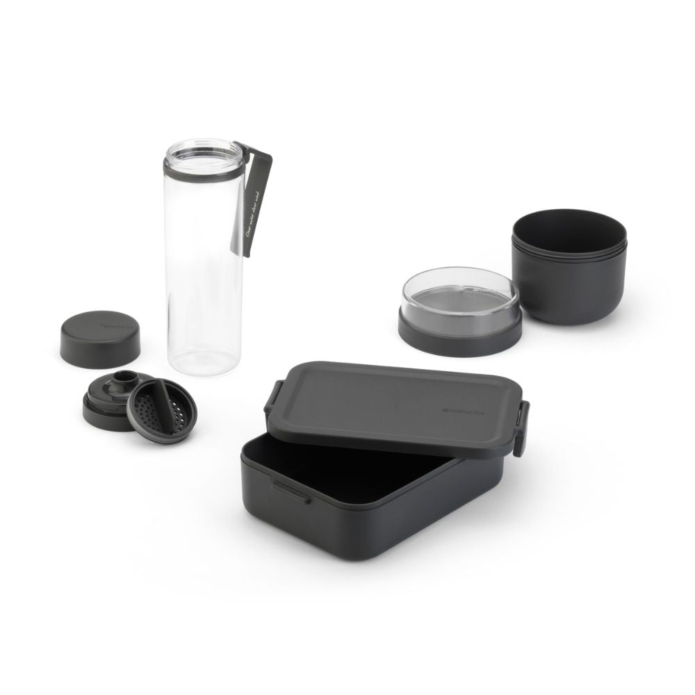 Make & Take Breakfast and Lunch Set - Dark Grey at Brabantia GH