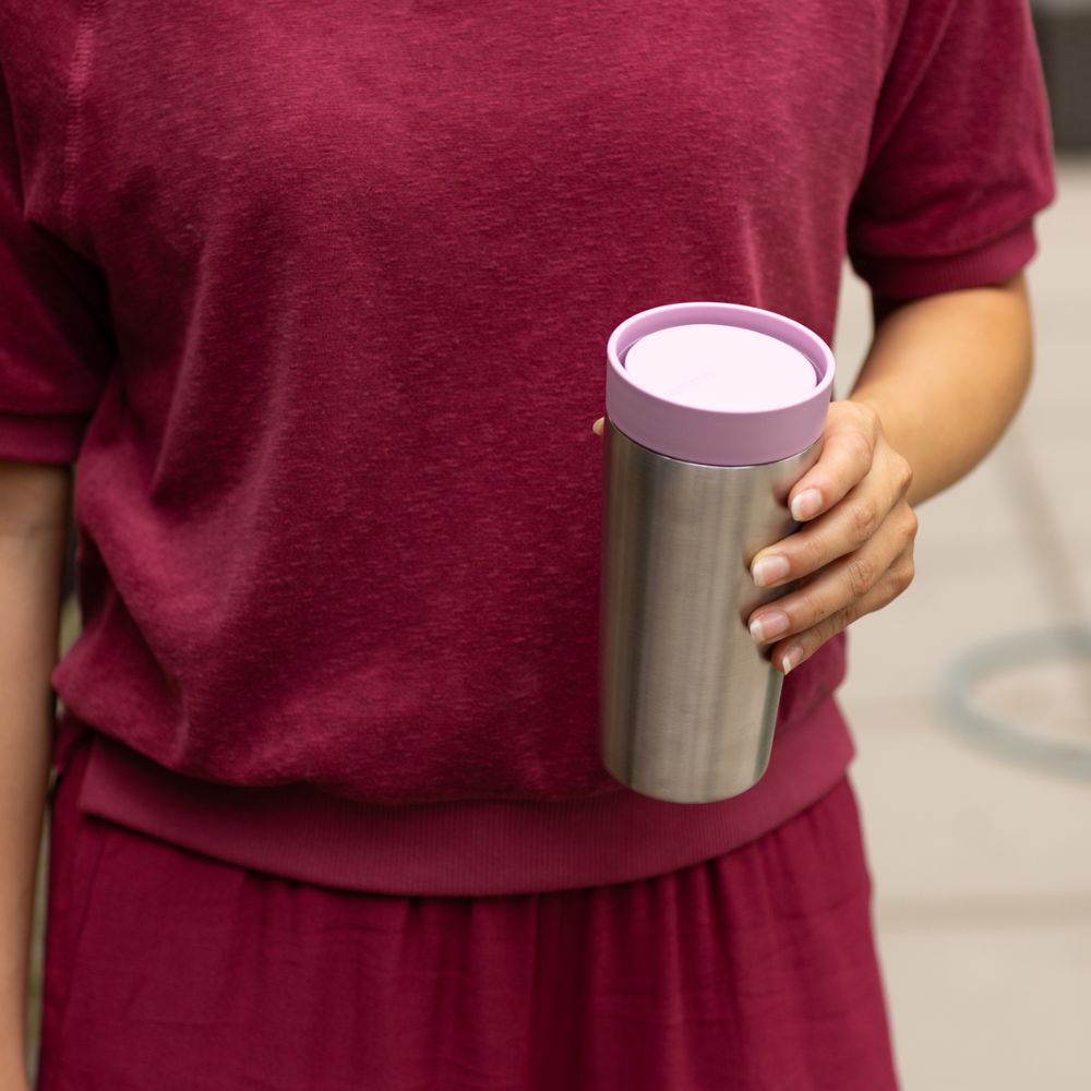 Make & Take Insulated Cup, 0.36L - Lilac Pink at Brabantia GH