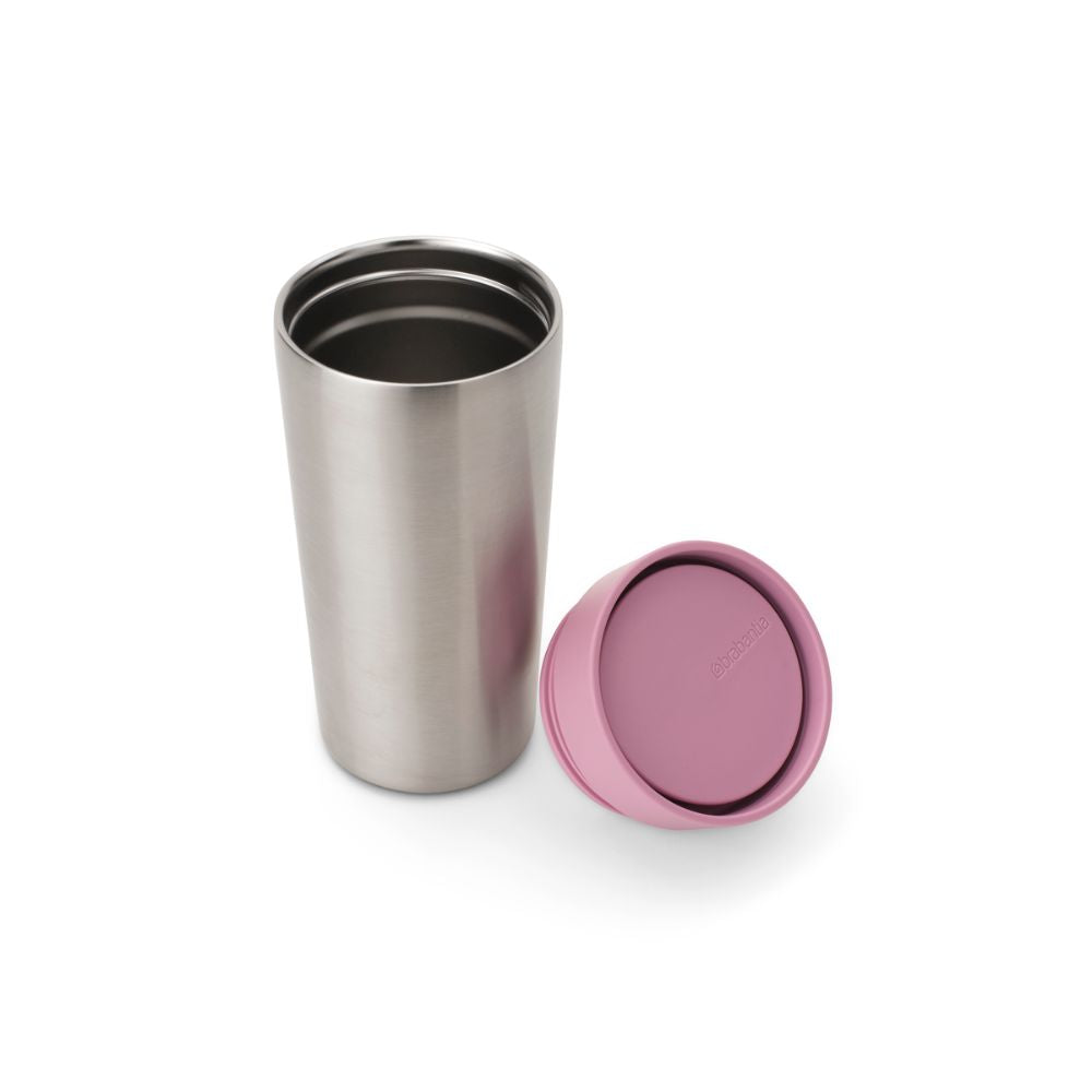 Make & Take Insulated Cup, 0.36L - Lilac Pink at Brabantia GH