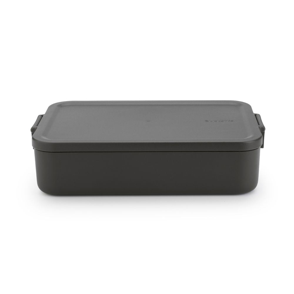 Make & Take Lunch Box Bento, Large, Plastic - Dark Grey at Brabantia GH