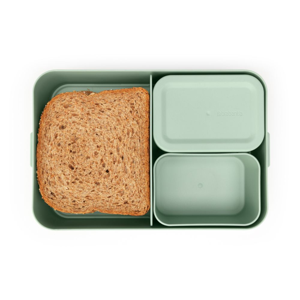 Make & Take Lunch Box Bento, Large, Plastic - Jade Green at Brabantia GH