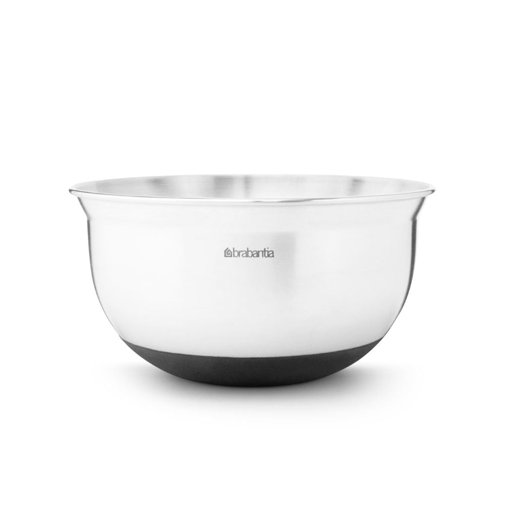 Mixing Bowl, 1.0 litre - Matt Steel / Black at Brabantia GH