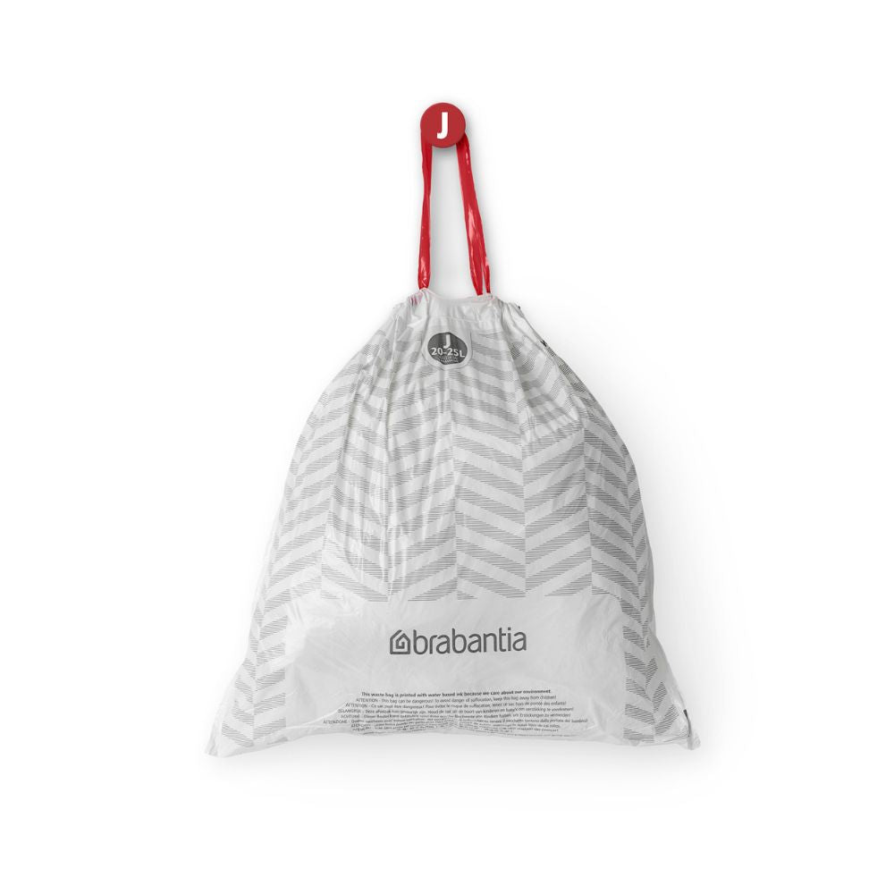 PerfectFit Bags, Code J, 20-25L, 40 Bags at Brabantia GH