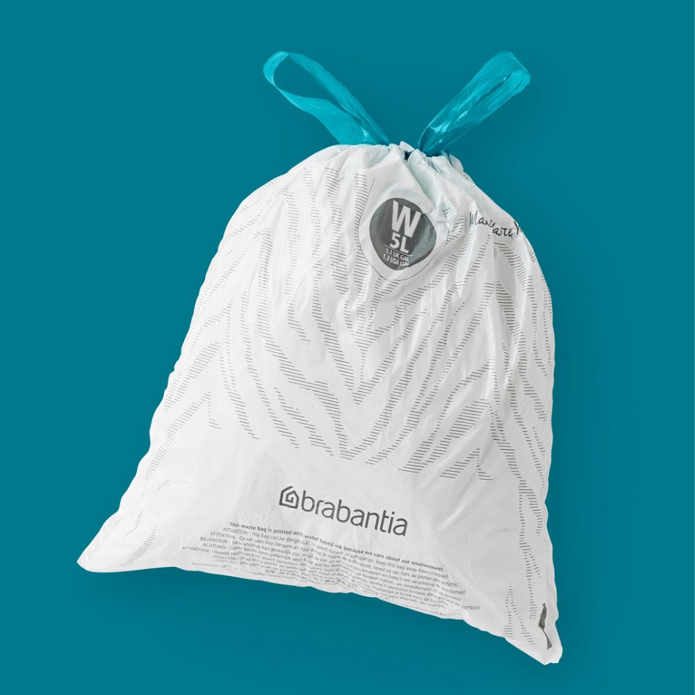 PerfectFit Bags, Code W, 5L, 40 Bags at Brabantia GH