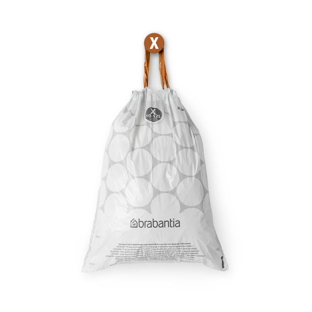 PerfectFit Bags, Code X, 10-12L, 40 Bags at Brabantia GH
