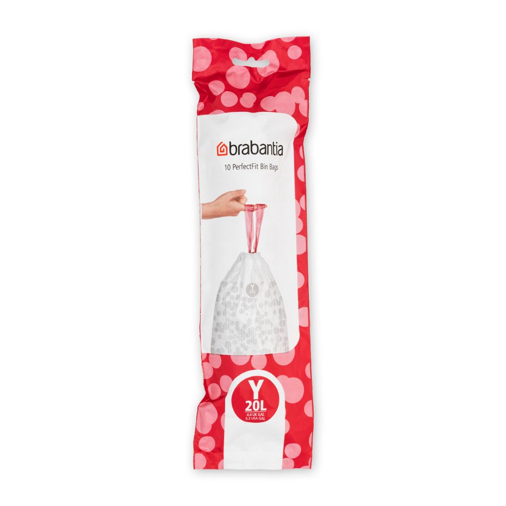 PerfectFit Bags, Code Y, 20L, 10 Bags at Brabantia GH