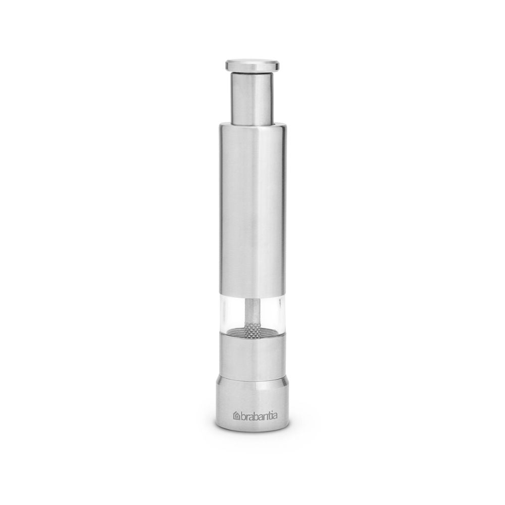 Profile Salt and Pepper Crusher Set - Matt Steel at Brabantia GH