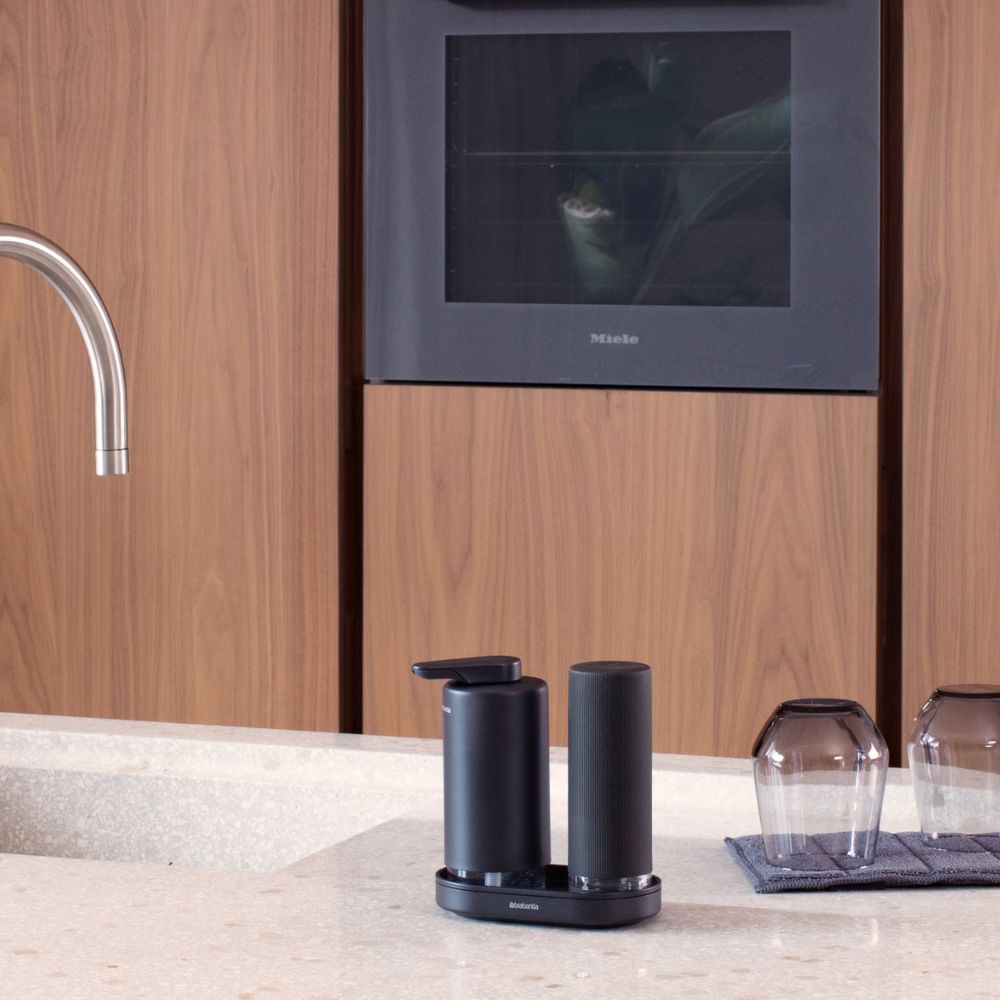 Soap Dispenser Set, SinkStyle, 2x 200 ml - Mineral Infinite Grey at Brabantia GH