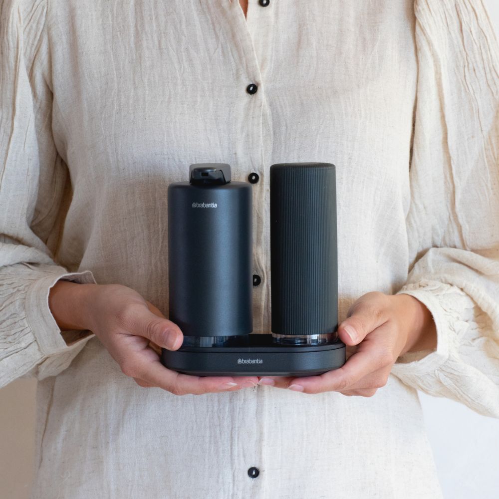 Soap Dispenser Set, SinkStyle, 2x 200 ml - Mineral Infinite Grey at Brabantia GH
