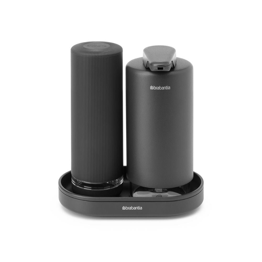 Soap Dispenser Set, SinkStyle, 2x 200 ml - Mineral Infinite Grey at Brabantia GH