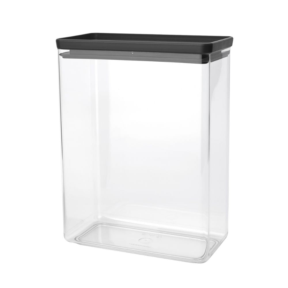 Tasty+ Stackable Canister, 5.4 litre - Dark Grey at Brabantia GH