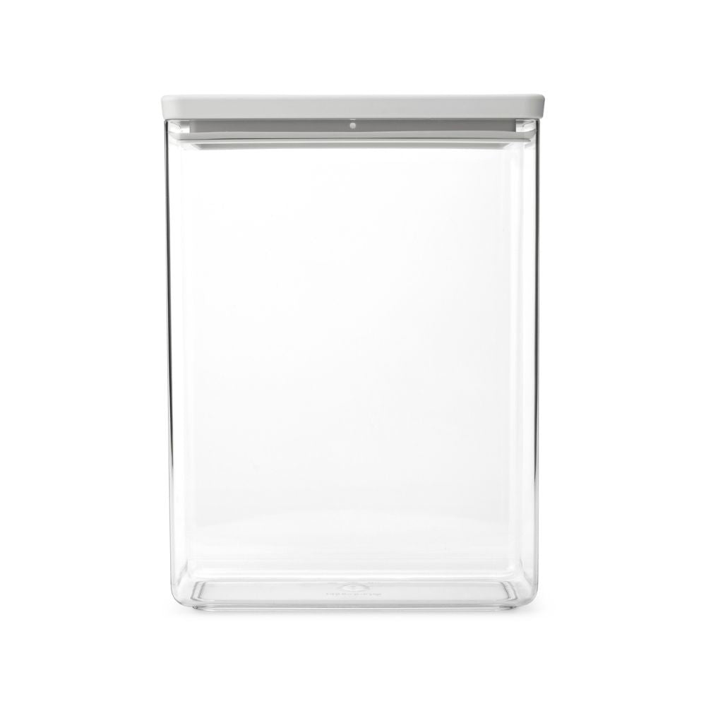 Tasty+ Stackable Canister, 5.4 litre - Light Grey at Brabantia GH