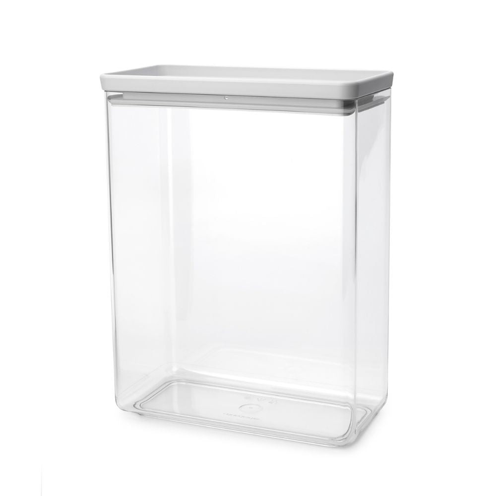 Tasty+ Stackable Canister, 5.4 litre - Light Grey at Brabantia GH